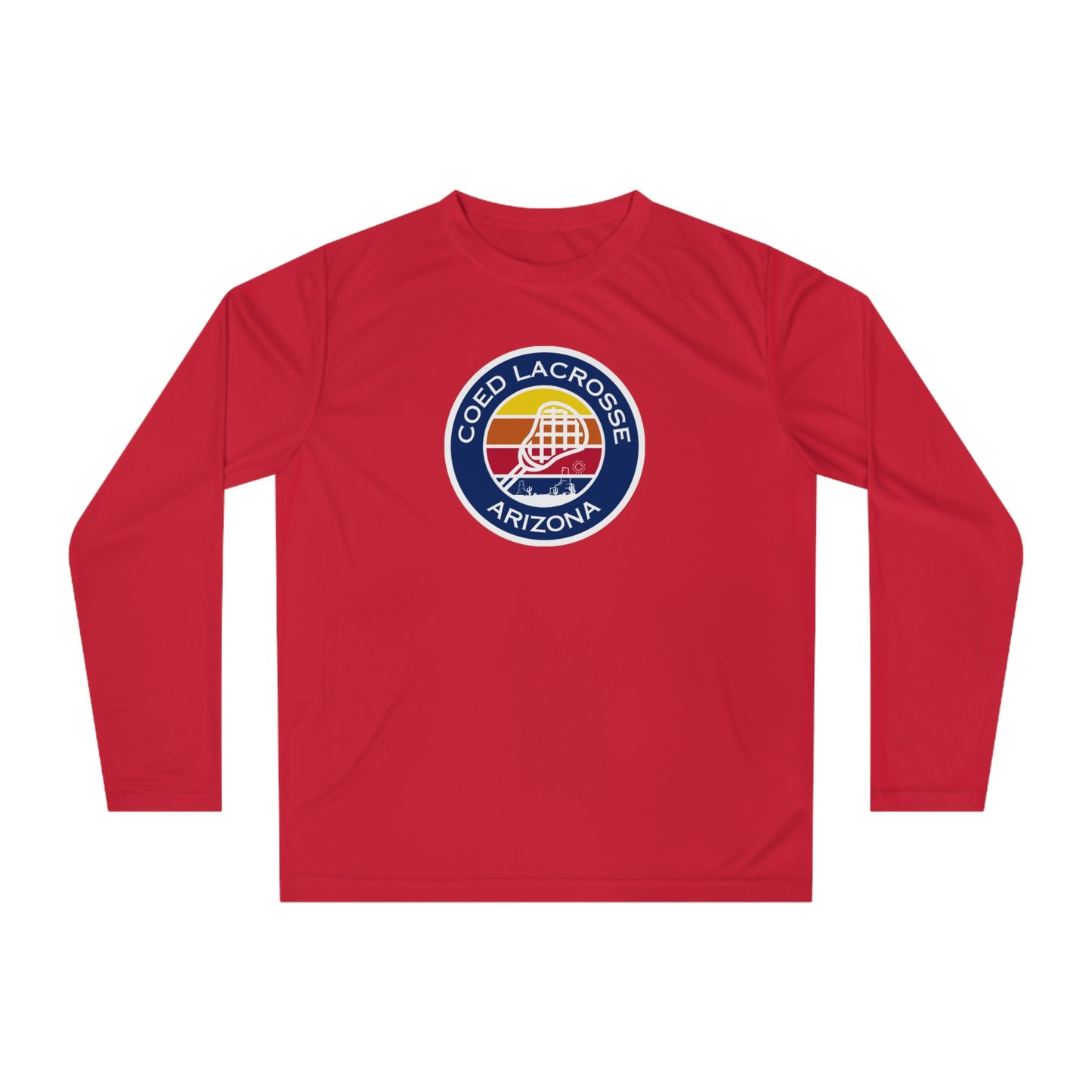 Adult Coed Lacrosse Team 365 Performance Long Sleeve