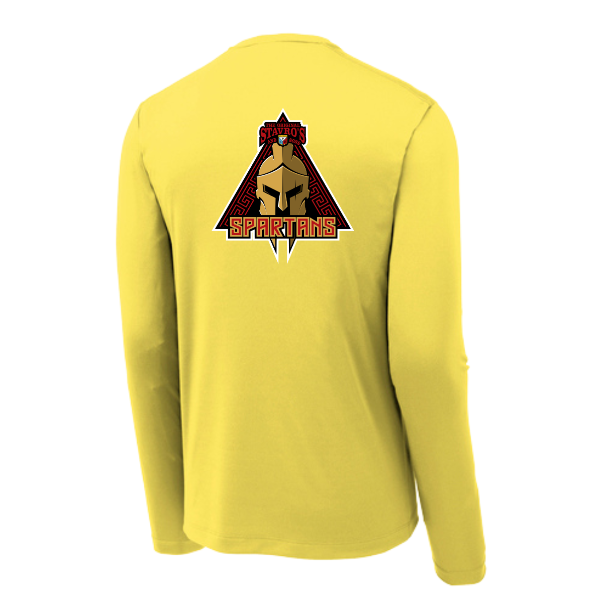 Adult Spartans Sport-Tek Posi UV Pro LS Tee