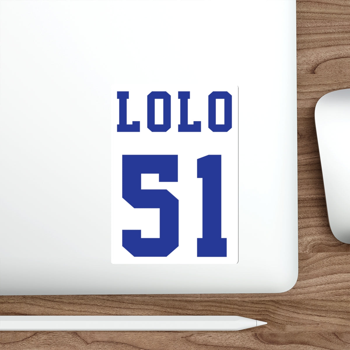 Hopkins Lacrosse Die Cut Sticker
