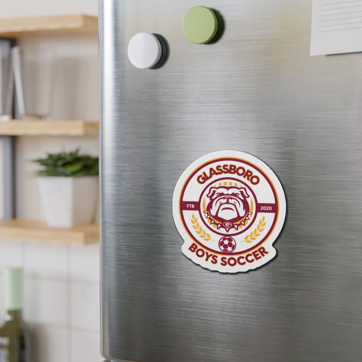 Glassboro Boys Soccer Die-Cut Magnet