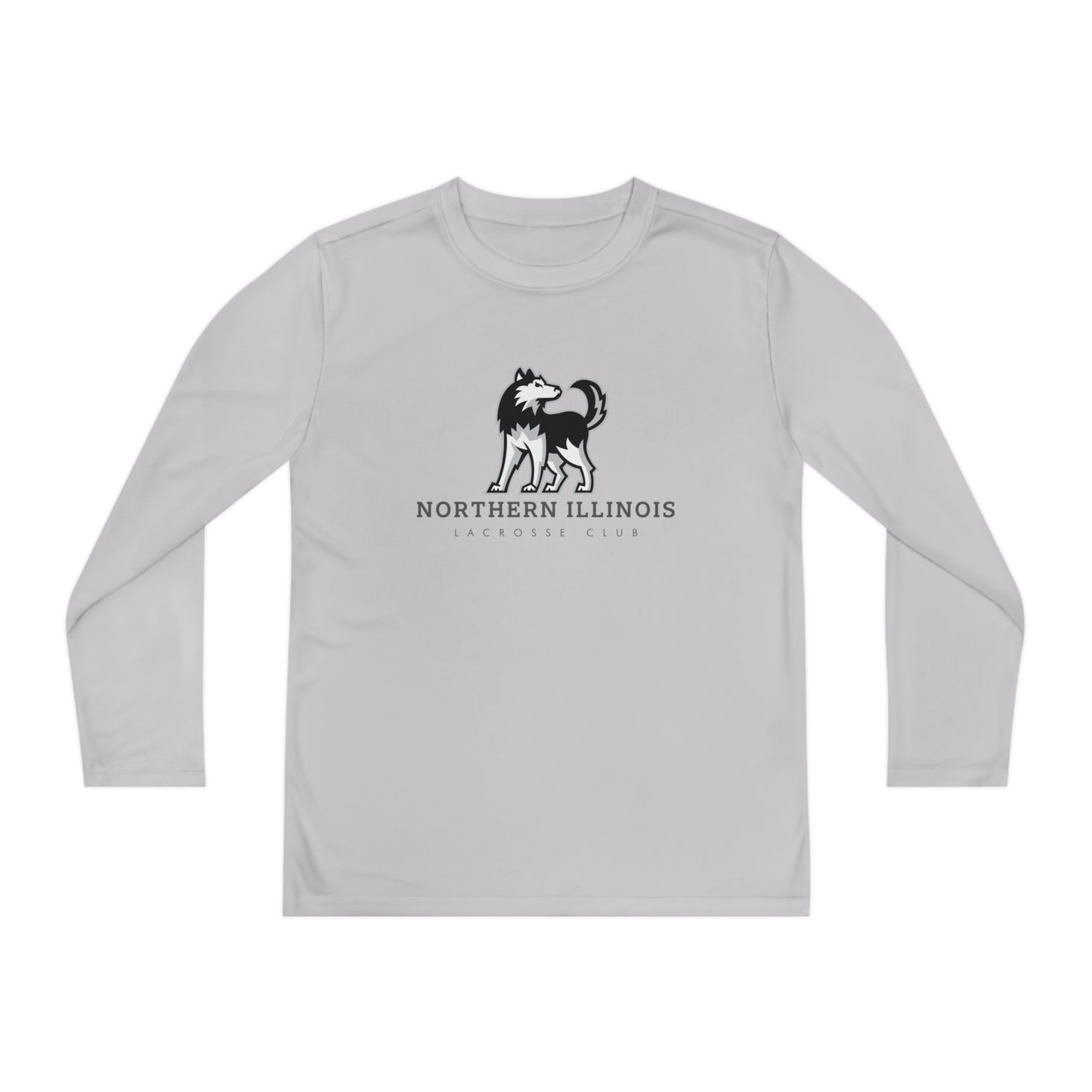 Youth NIU Lacrosse Sport-Tek Performance Long Sleeve Shirt