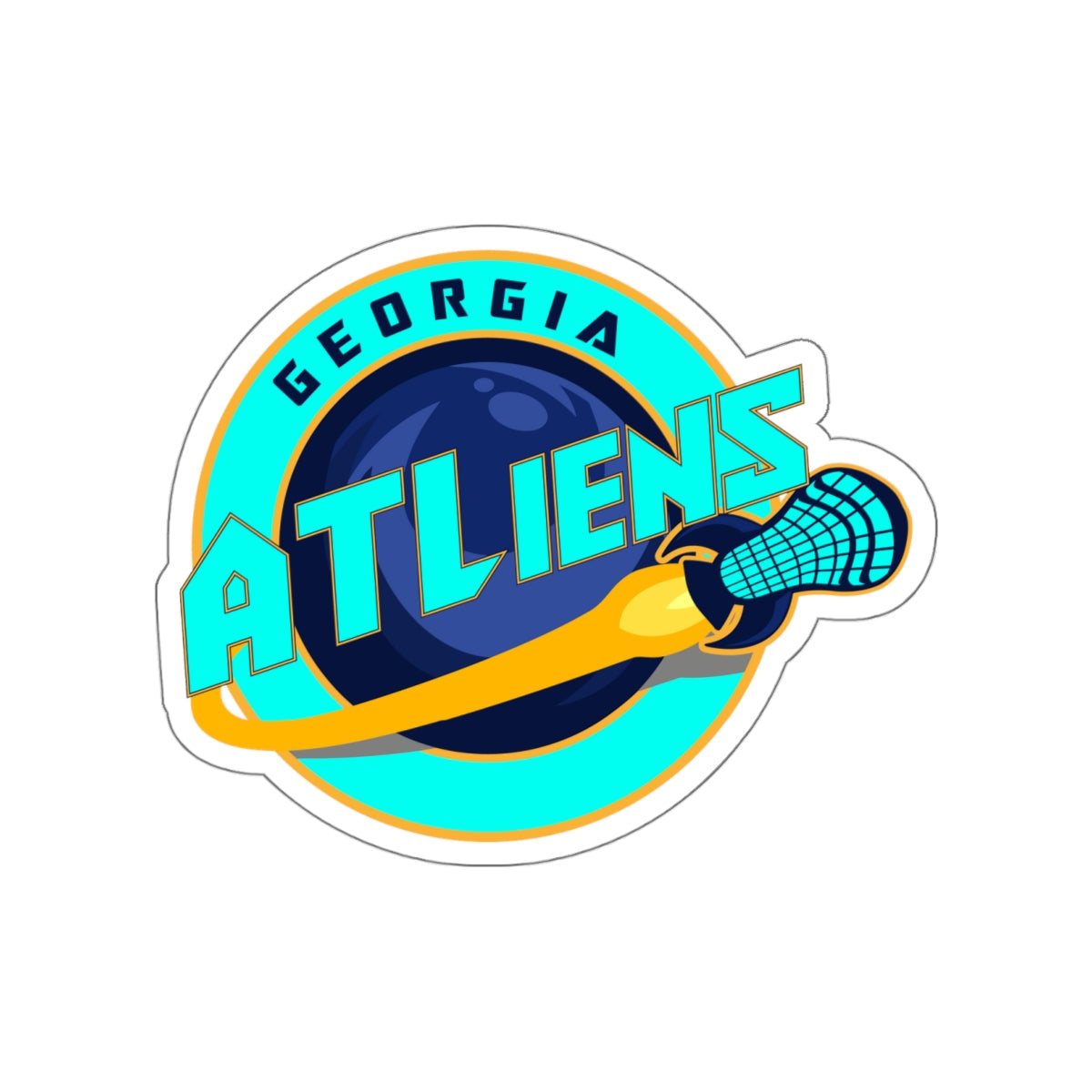 ATLiens Die-Cut Sticker
