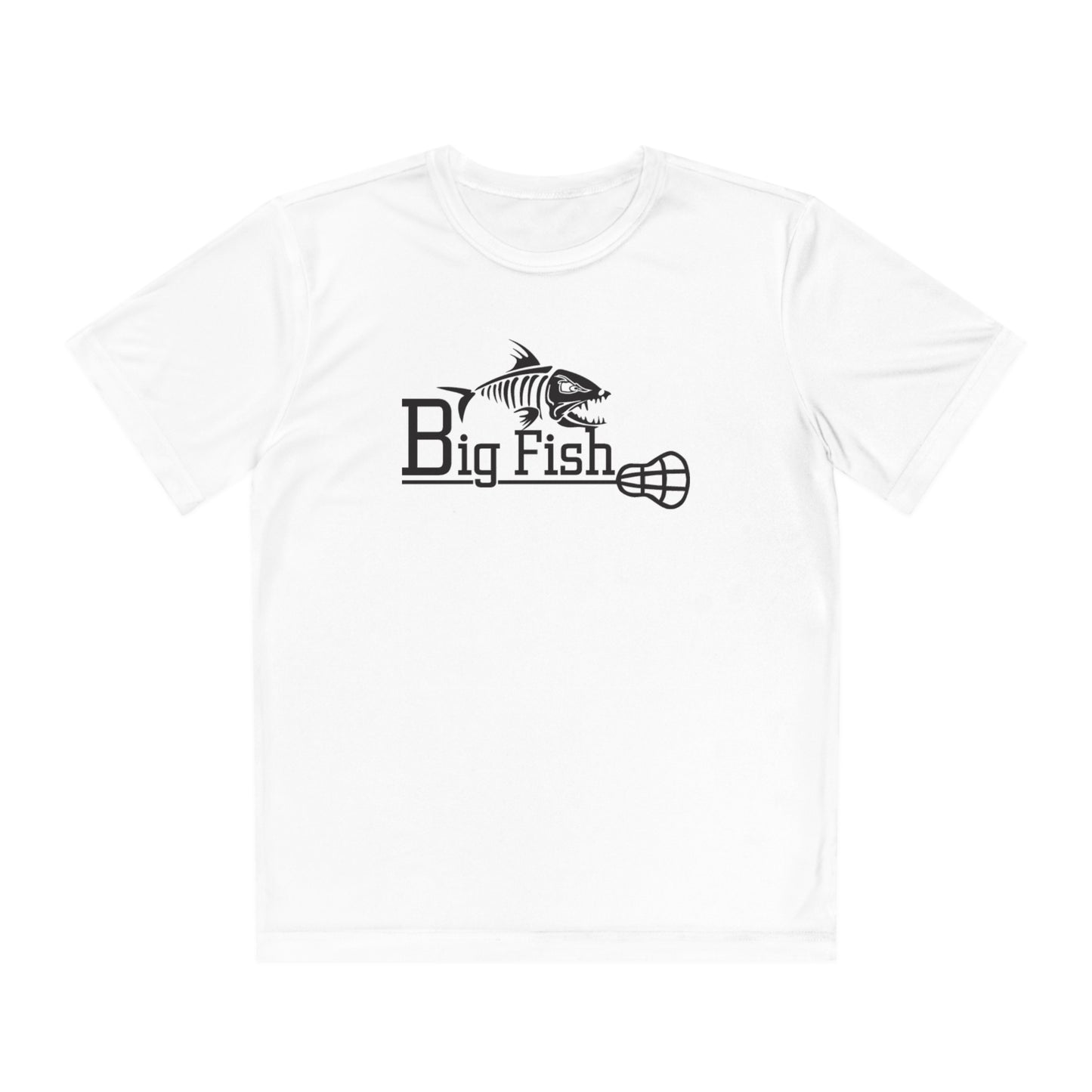 Youth Big Fish Lacrosse Sport-Tek Performance T-shirt