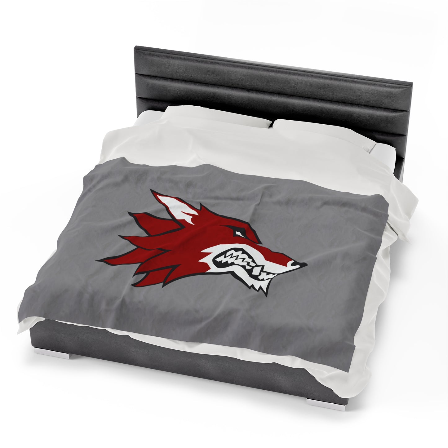 Columbus Coyotes Velveteen Plush Blanket (60" x 80")