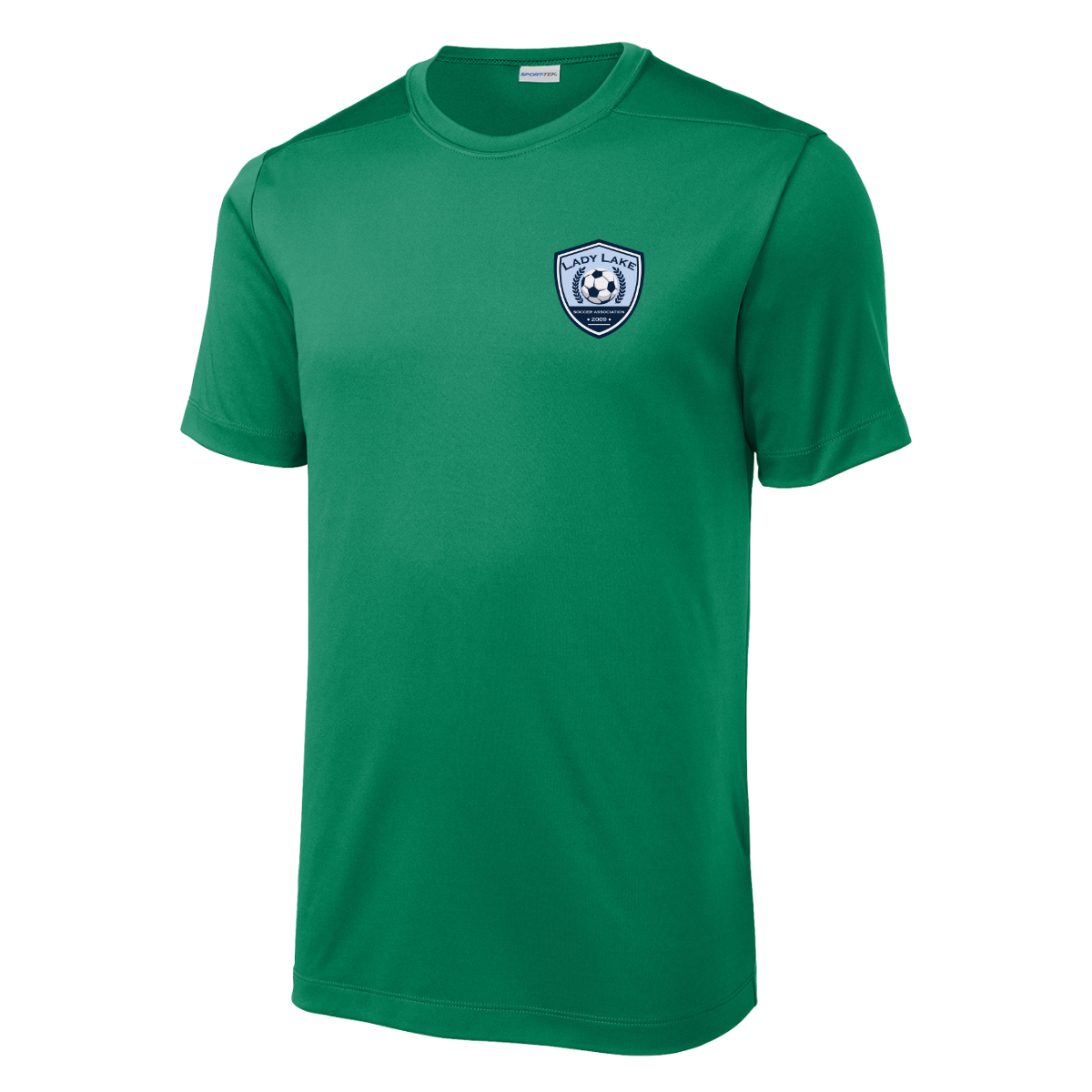 Adult Lady Lake Soccer Association Sport-Tek Posi-UV Pro Tee