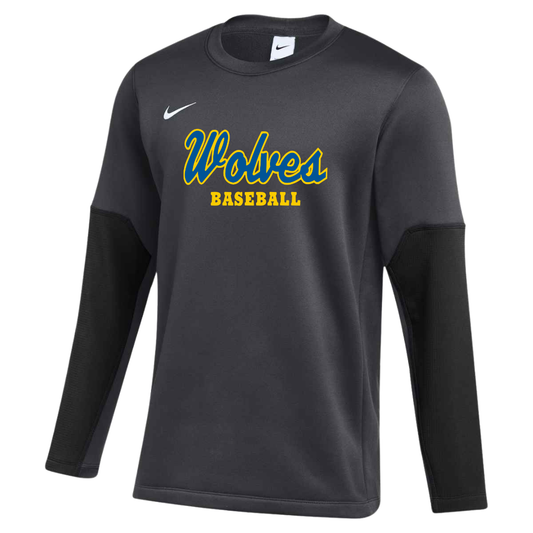 Nike Therma-Fit Midweight Coaches Crew LS - Wolves