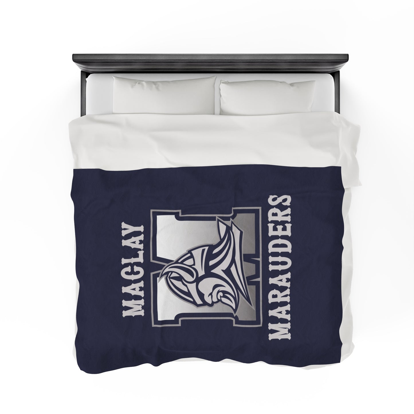 Maclay Lacrosse Velveteen Plush Blanket (60" x 80")