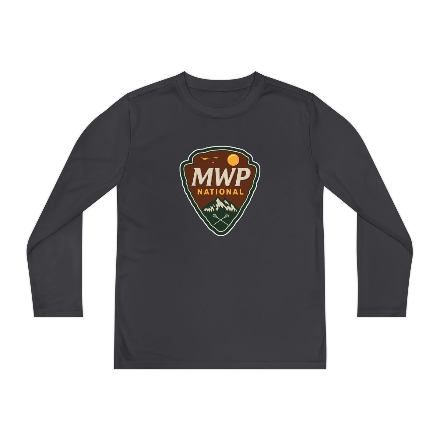 Youth MWP National Prime Sport-Tek Performance Long Sleeve Shirt