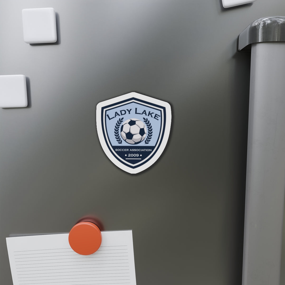 Lady Lake Soccer Association Die-Cut Magnet