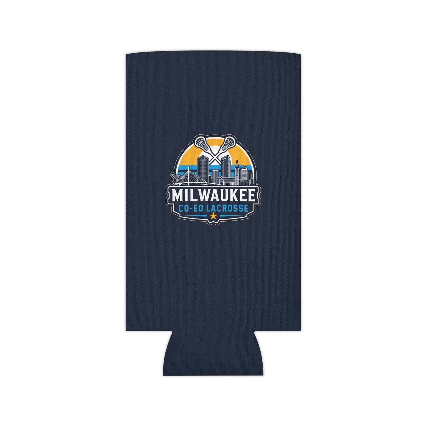 Milwaukee Coed Lacrosse Club Can Cooler 3-pack