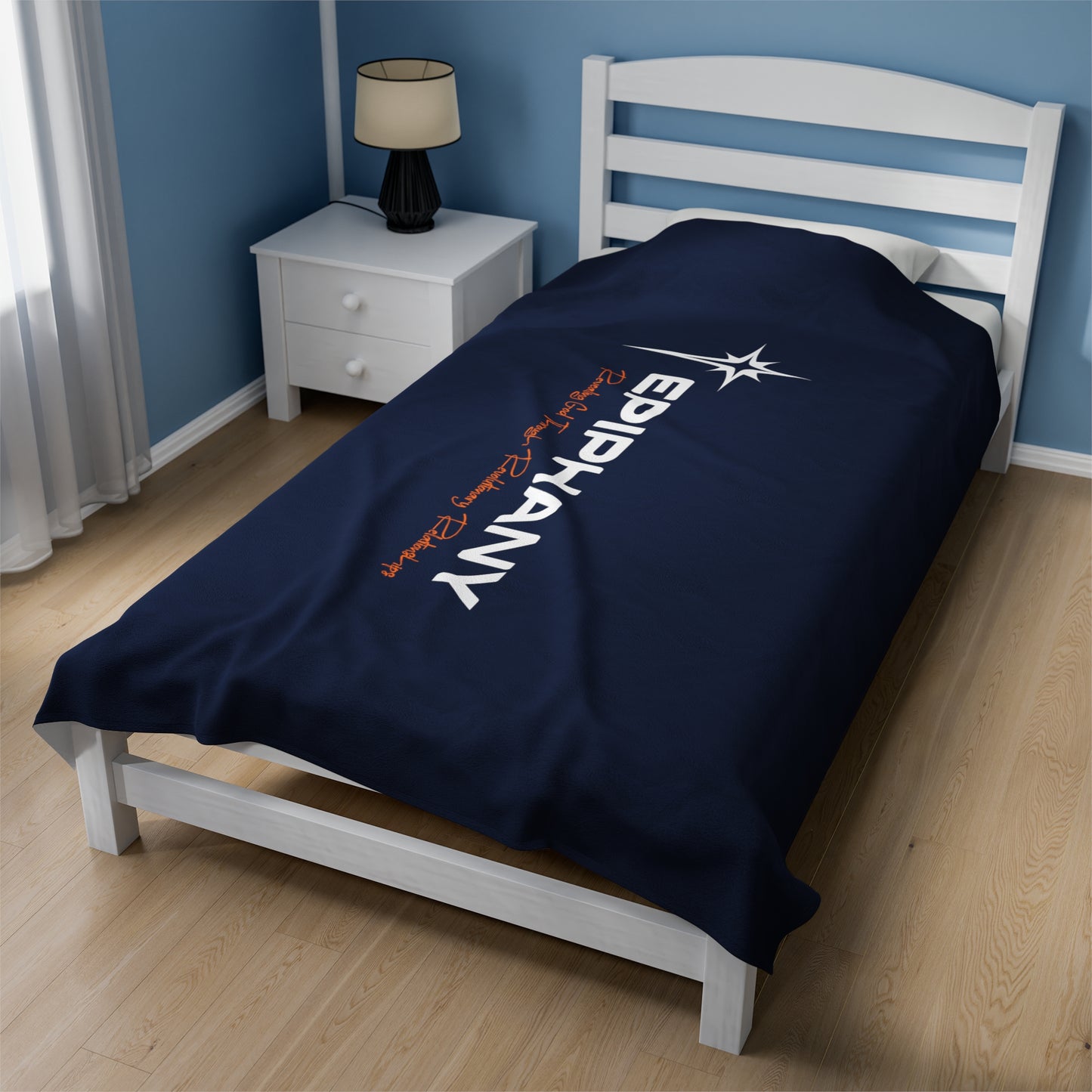 Epiphany Lutheran Church Velveteen Plush Blanket
