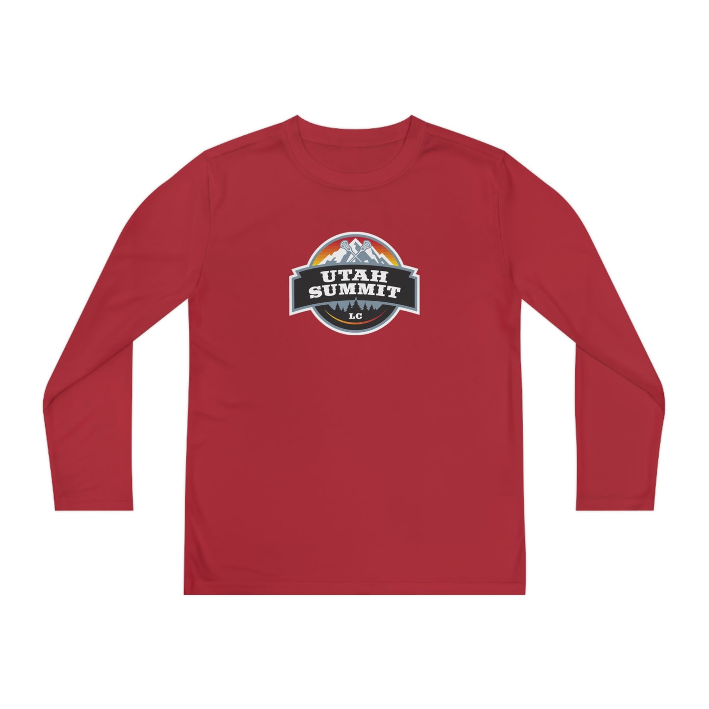 Youth Utah Summit LC Sport-Tek Performance Long Sleeve Shirt