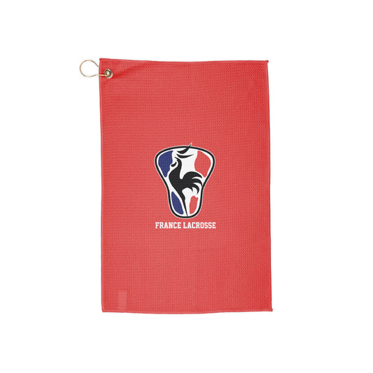 France Lacrosse Golf Towel (16"x24")