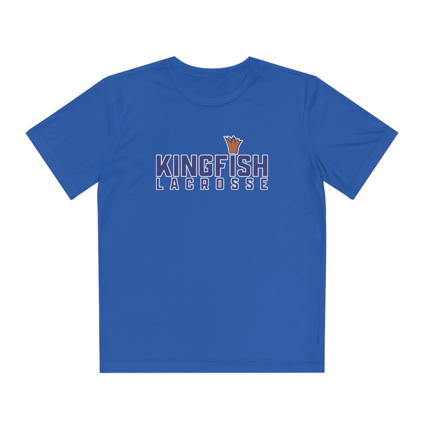 Youth Kingfish Lacrosse Sport-Tek Performance T-shirt