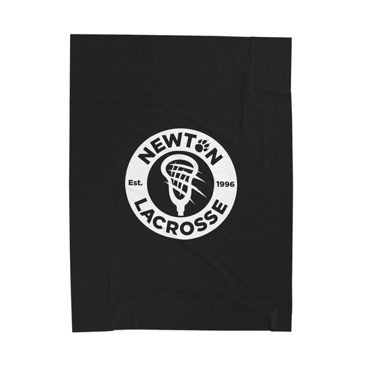 Newton Lacrosse Velveteen Plush Blanket (60" x 80")
