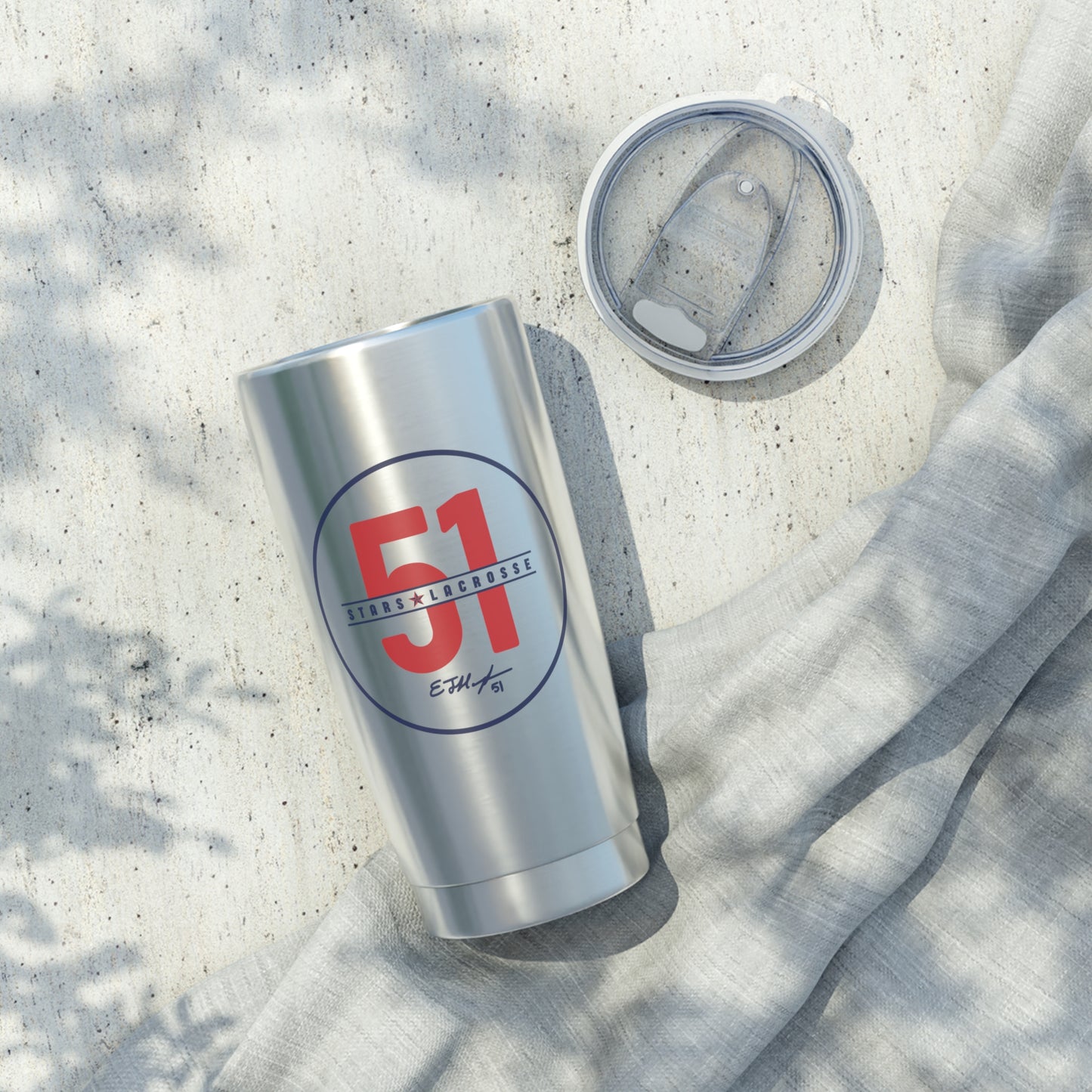 51 Stars Lacrosse Insulated Tumbler (20oz)