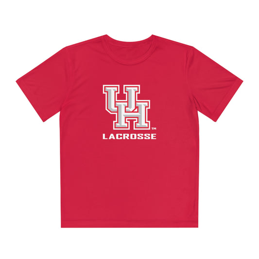 Youth UH Club Lacrosse Sport-Tek Performance T-Shirt