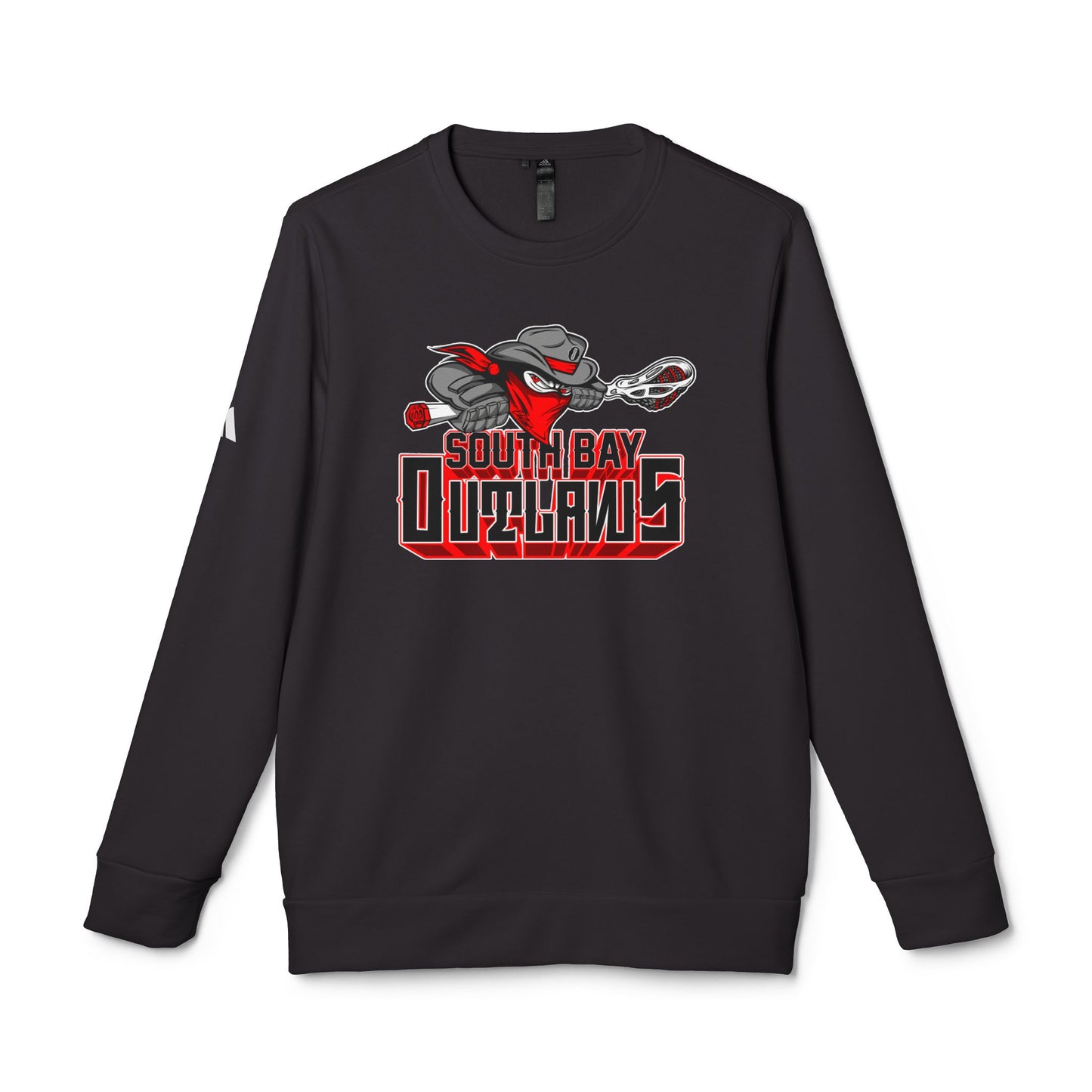 Adult South Bay Outlaws Adidas Fleece Crewneck