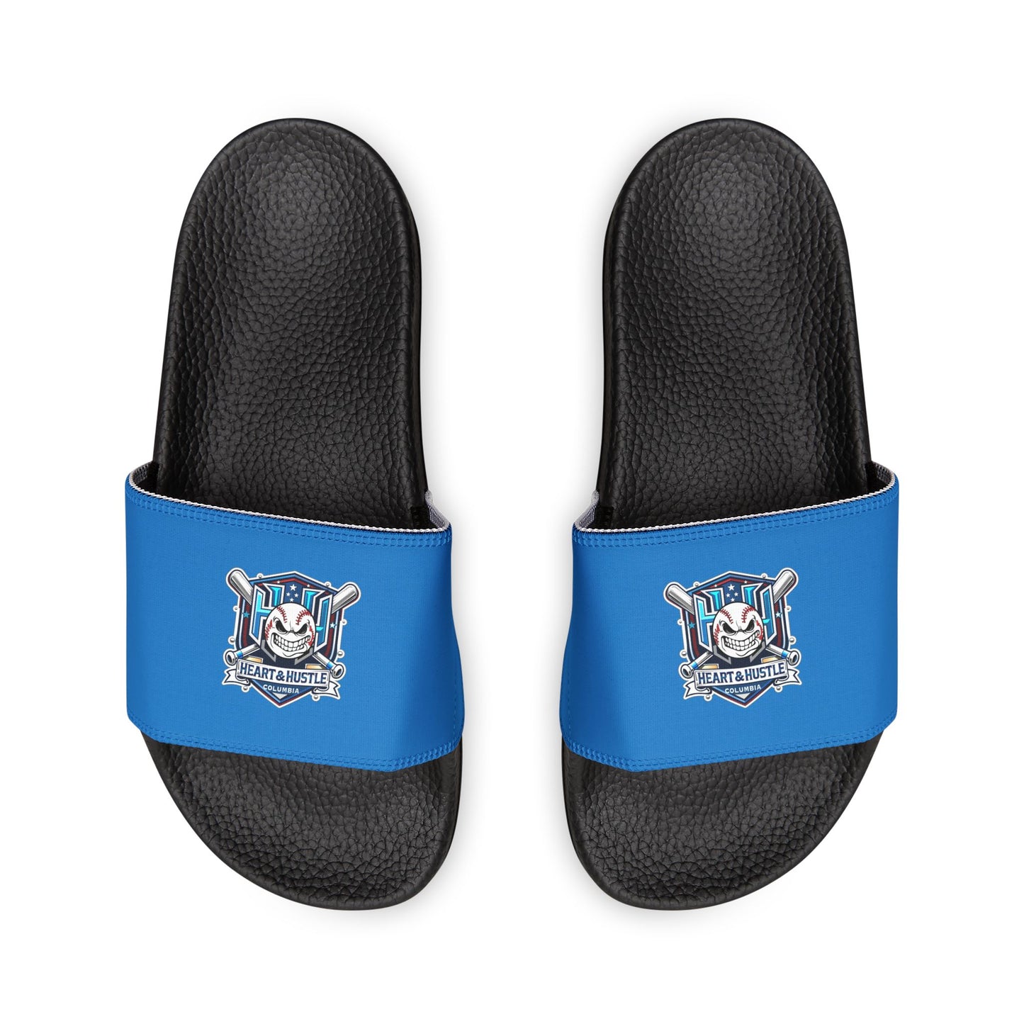 Youth Heart and Hustle Baseball Slide Sandals