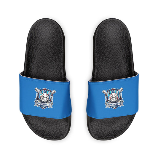 Youth Heart and Hustle Baseball Slide Sandals