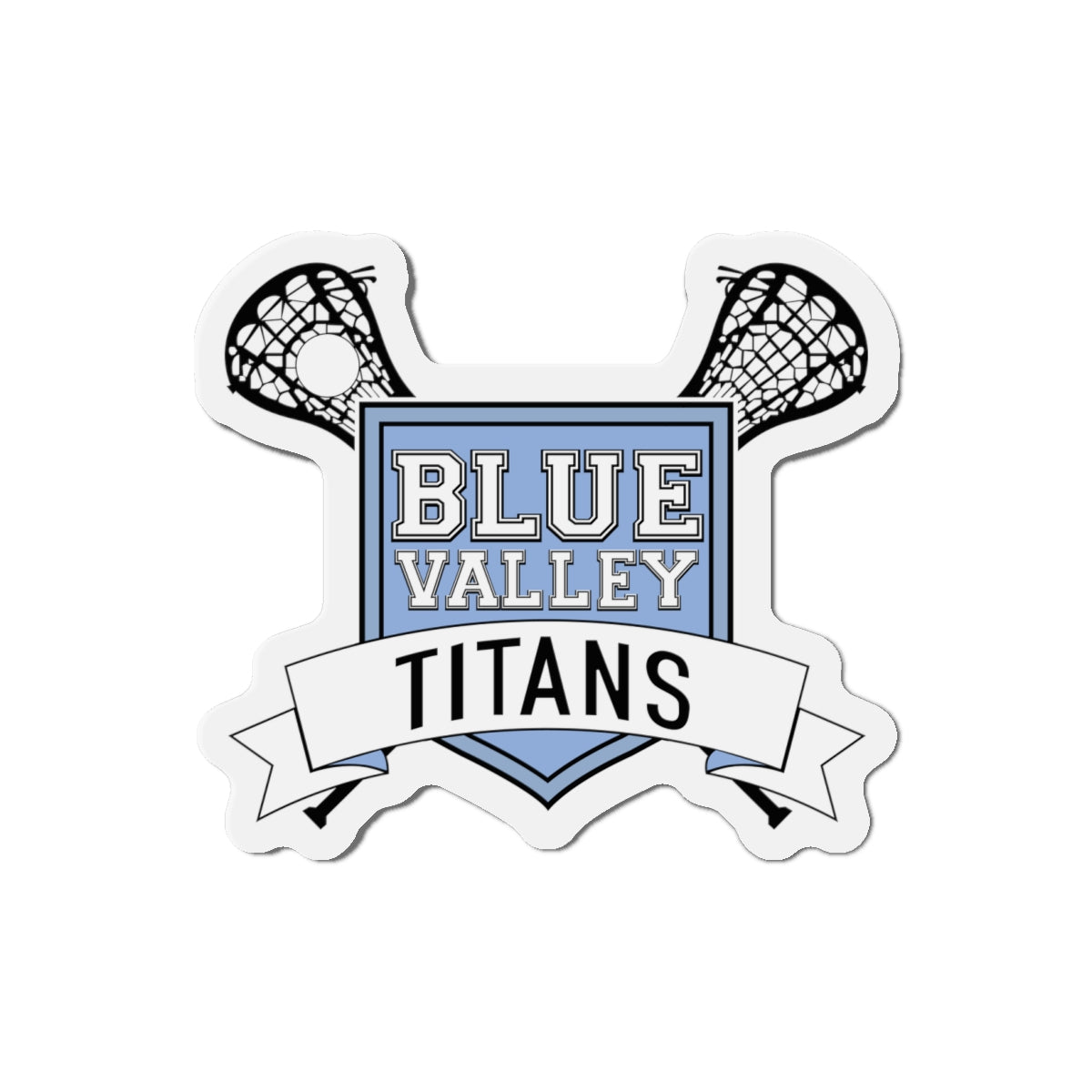 BV Titans Die-Cut Magnet