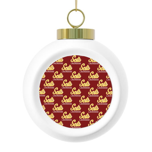 Minnesota Lacrosse Christmas Ball Ornament