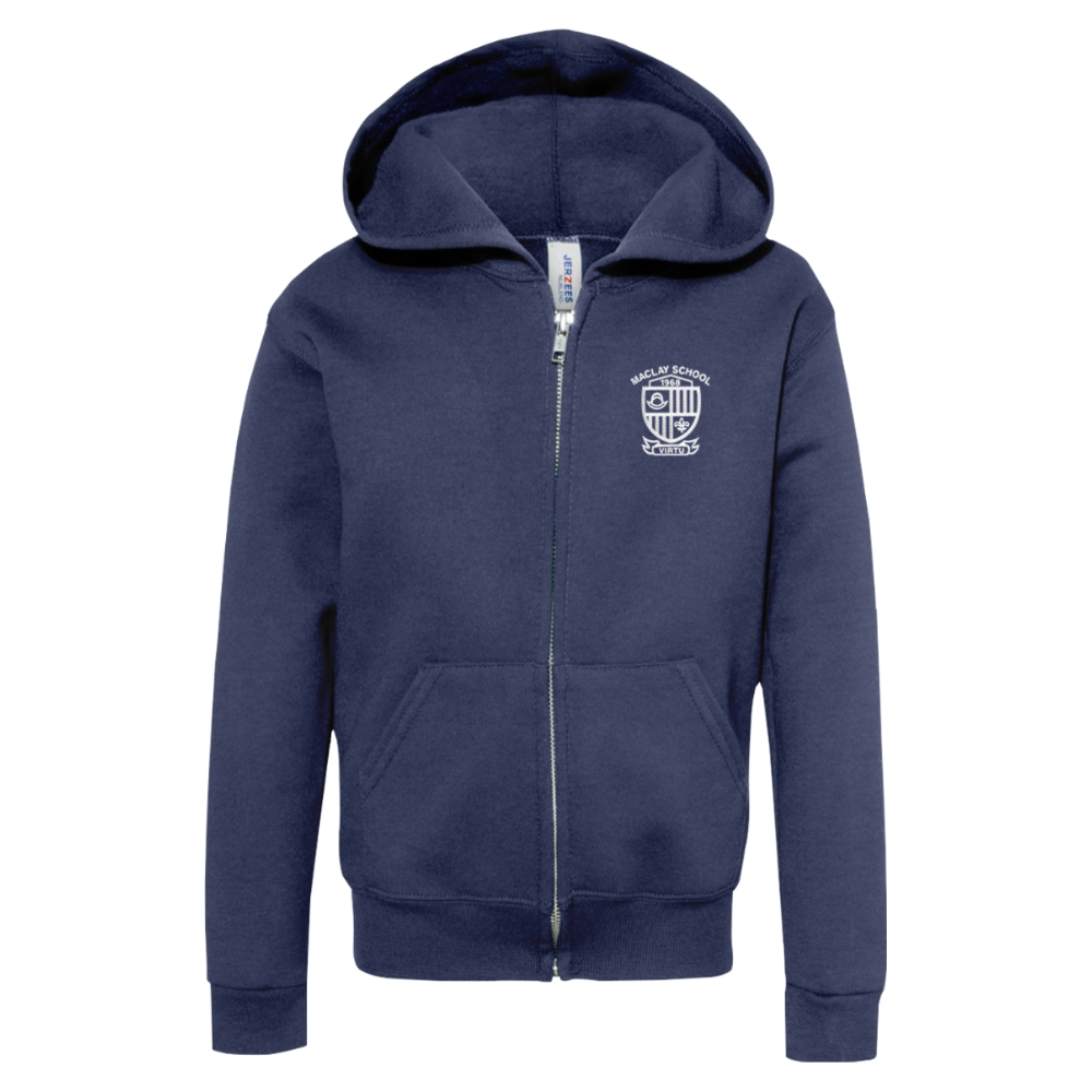 Youth Maclay School Uniform Zip Up Hoodie