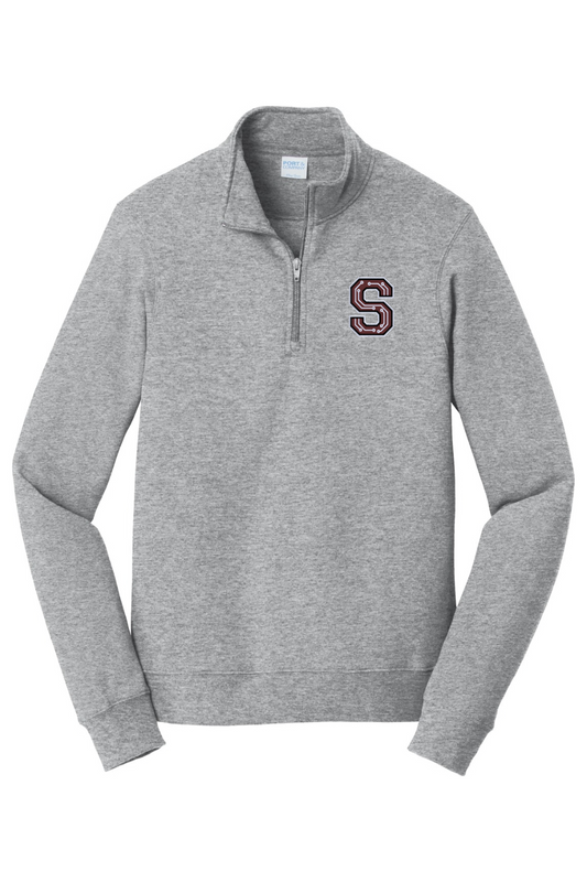 Adult STAB Robotics Port & Company Fleece 1/4-Zip Pullover Sweatshirt
