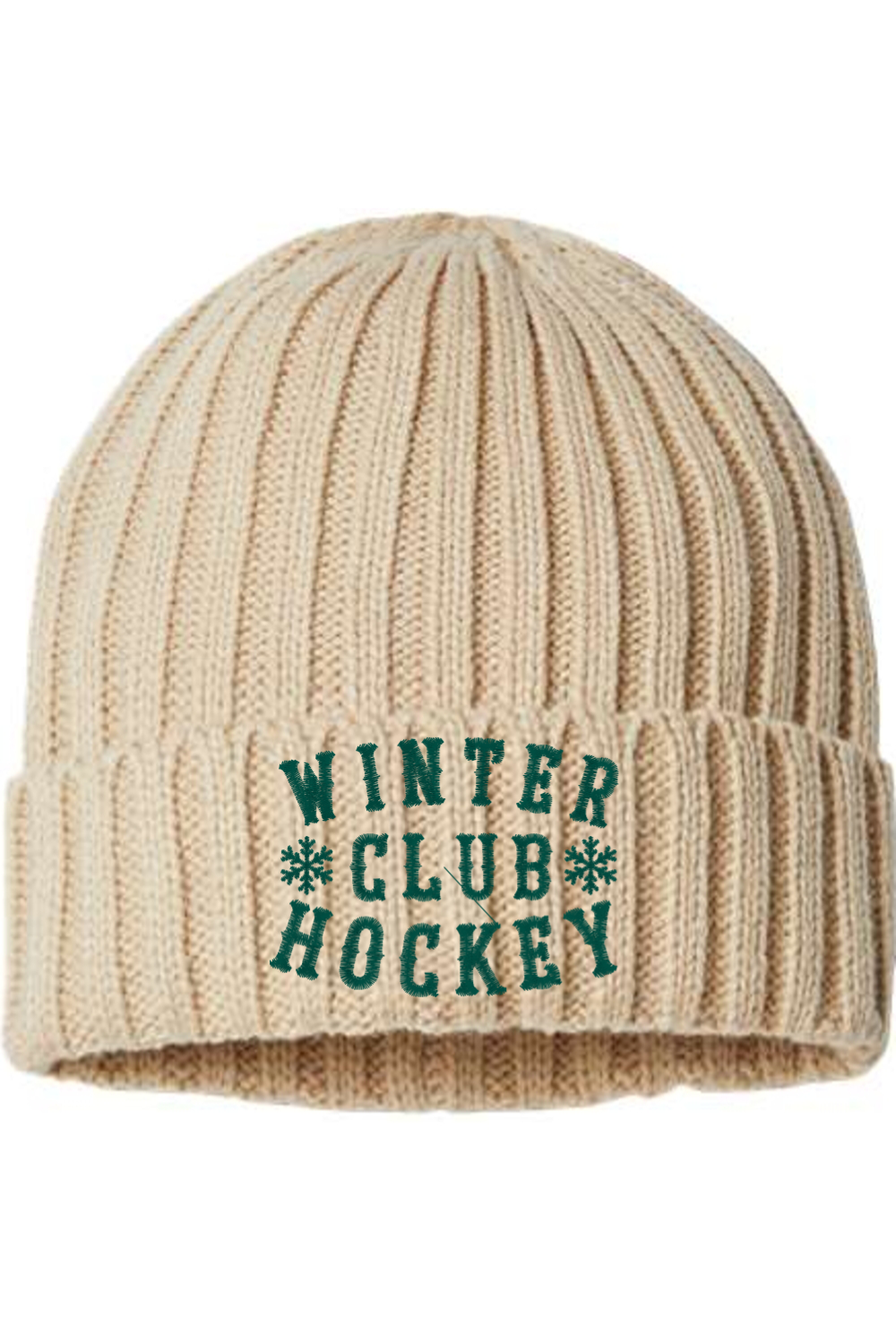 Winter Club Atlantis Cable Knit Cuffed Beanie