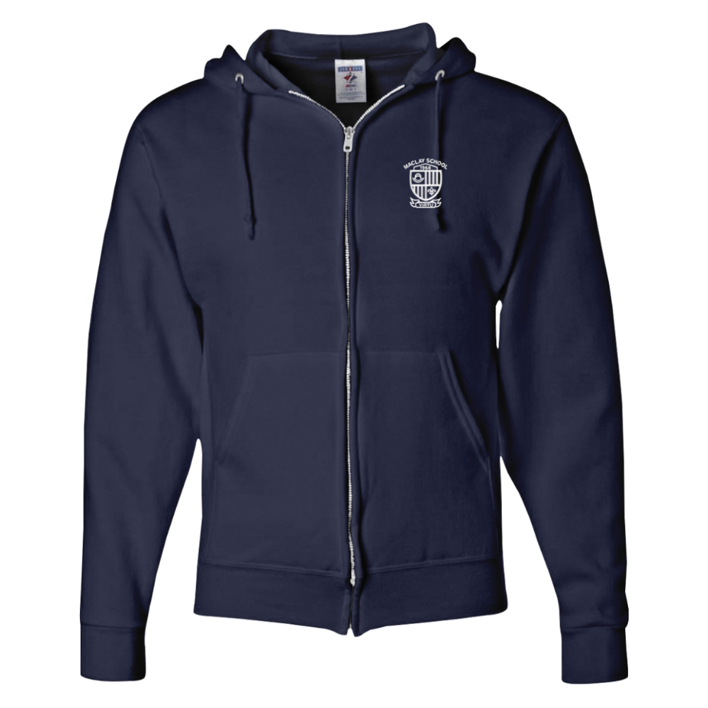 Adult Maclay School Uniform Full Zip Hoodie