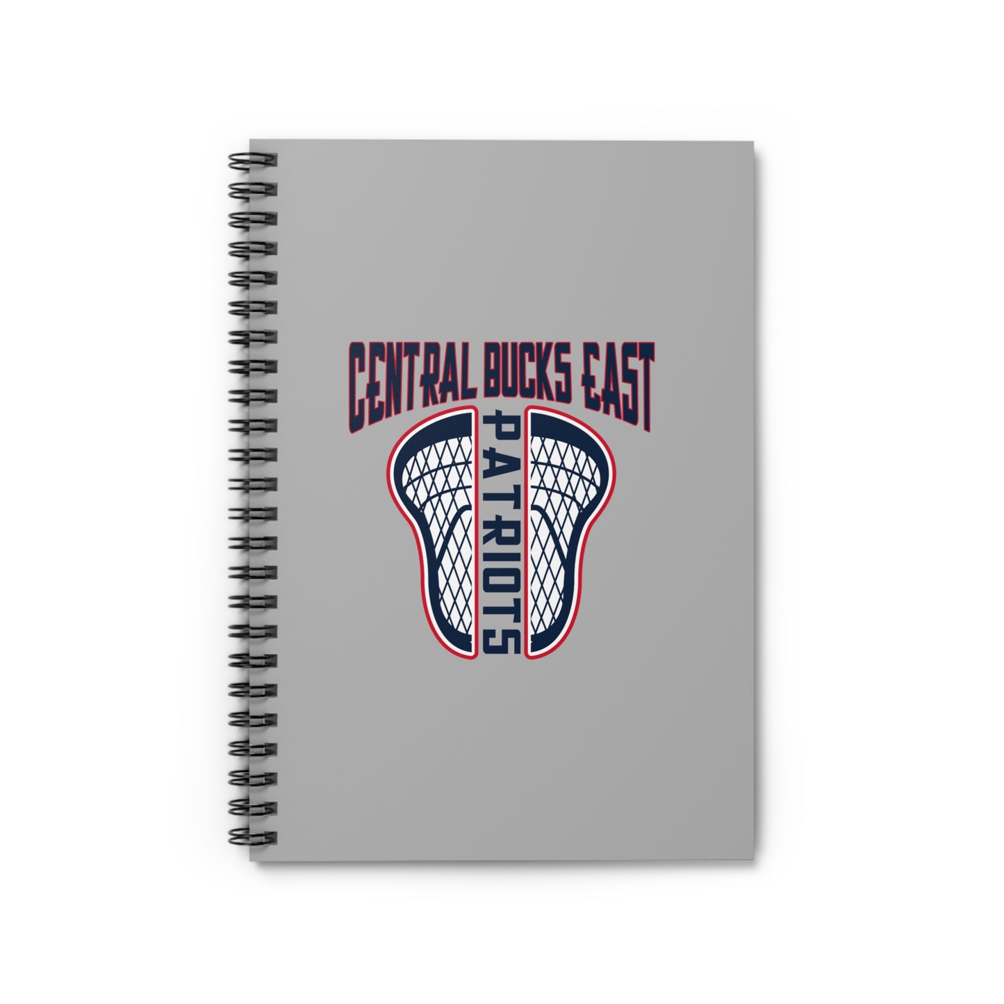 CBE Lacrosse Spiral Notebook - Ruled Line (8" x 6")