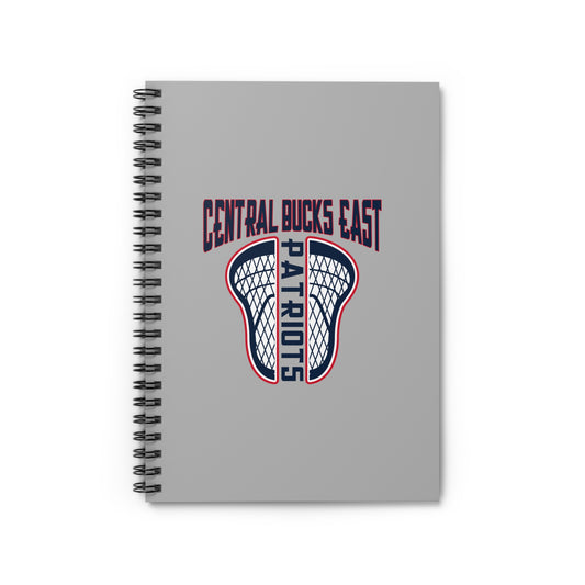 CBE Lacrosse Spiral Notebook - Ruled Line (8" x 6")