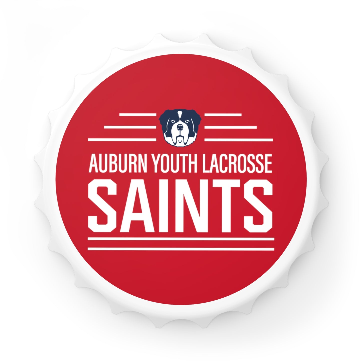 Auburn Youth Lacrosse Bottle Opener