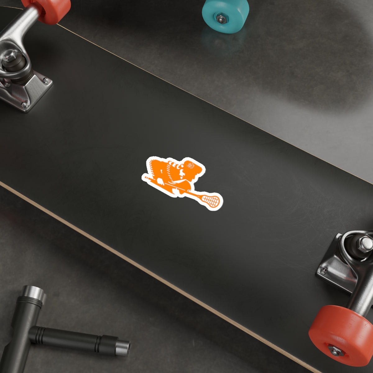 Tennessee Lacrosse Die-Cut Sticker (3x3, 4x4)