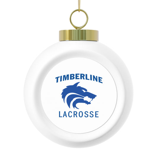 Timberline Lacrosse Christmas Ball Ornament