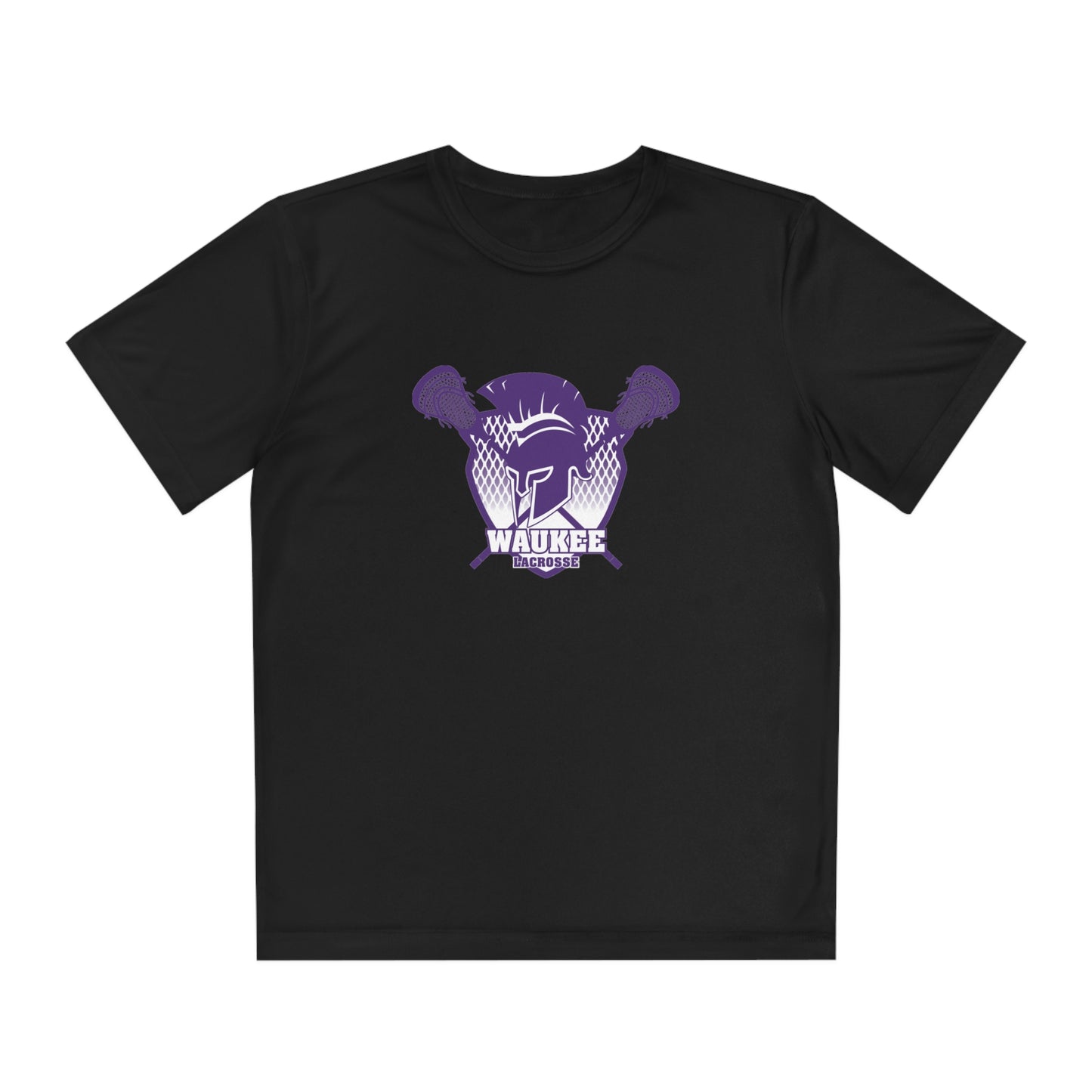 Youth Waukee Lacrosse Sport-Tek Performance Tee