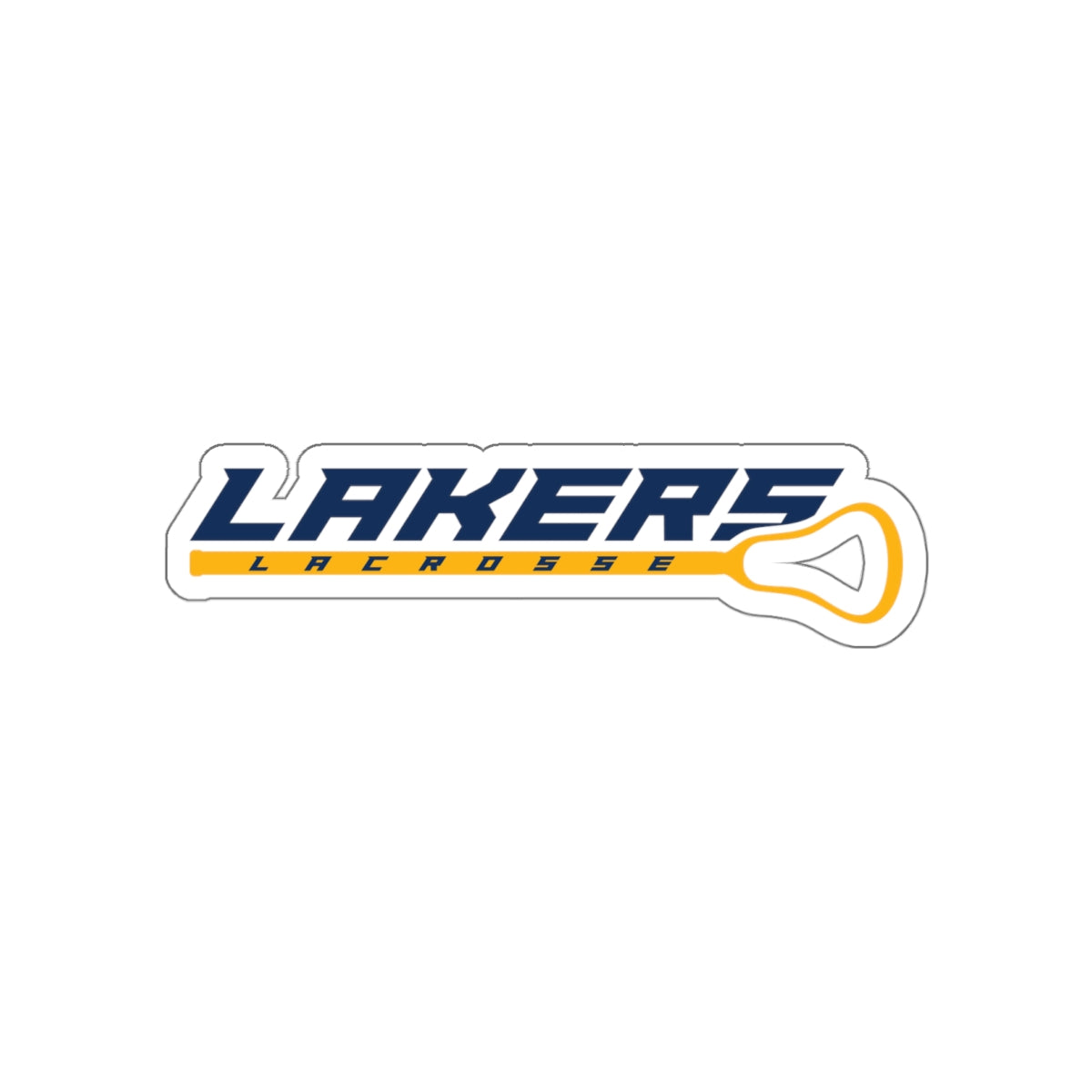 Prior Lake Lacrosse Die-Cut Stickers