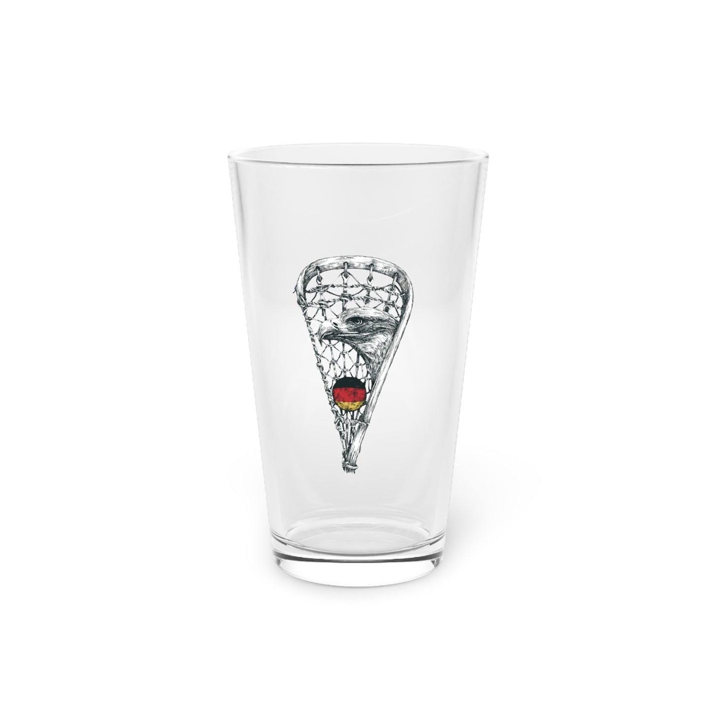 GH Lacrosse Pint Glass - 16oz