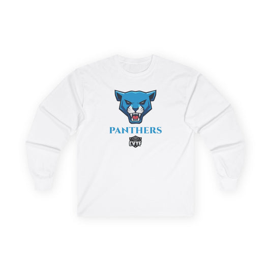 Adult Panthers Gildan Ultra Cotton Long Sleeve