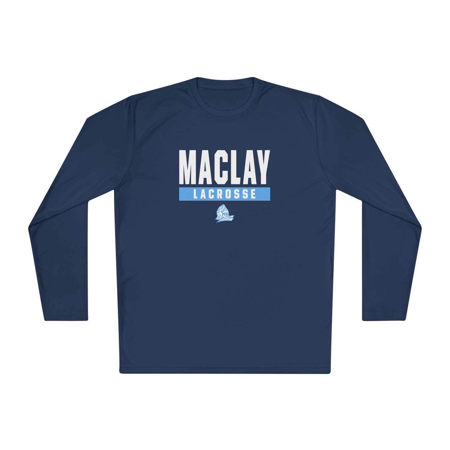 Adult Maclay Lacrosse Sport-Tek Performance Long Sleeve Tee