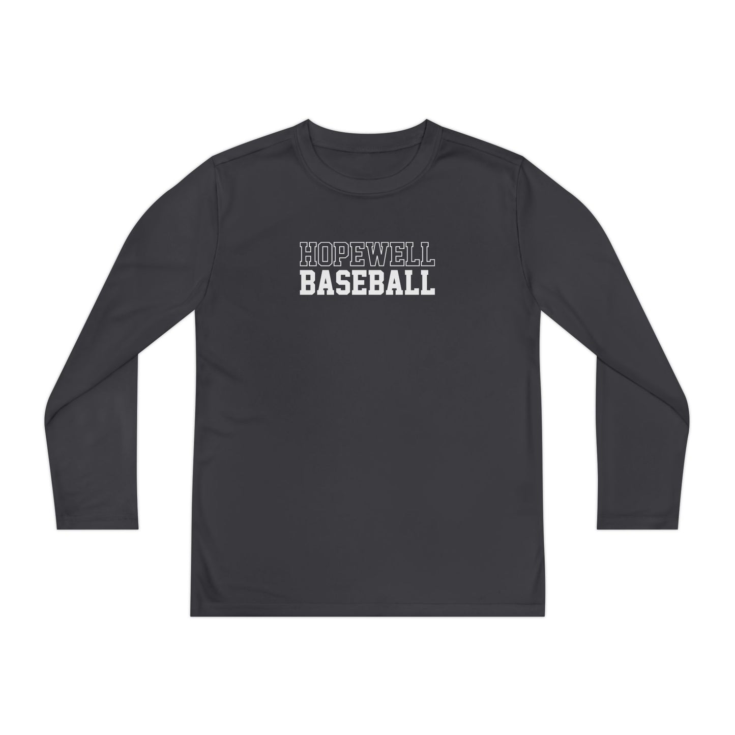 Youth Hopewell Baseball Sport-Tek Performance Long Sleeve Shirt