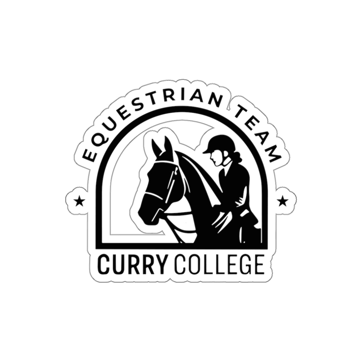 CC Equestrian Die-Cut Sticker