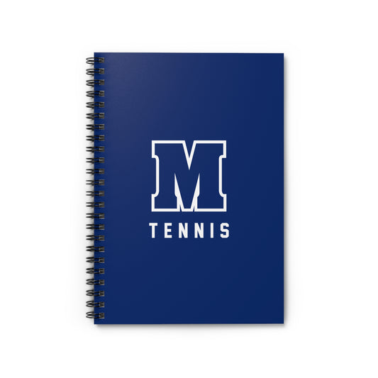 Maclay Tennis Spiral Notebook - Ruled Line (8" x 6")