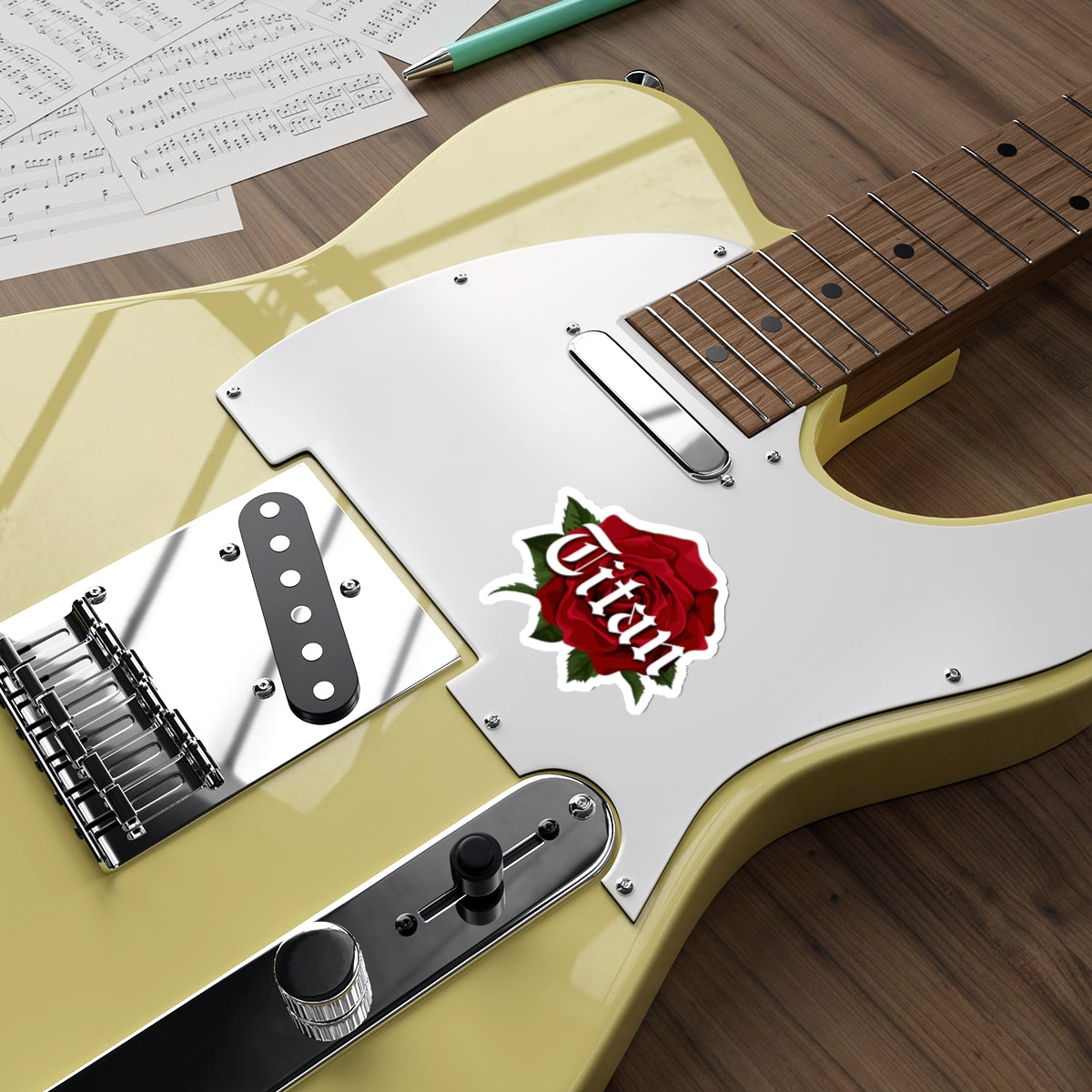 Titan Lacrosse Die-Cut  Sticker