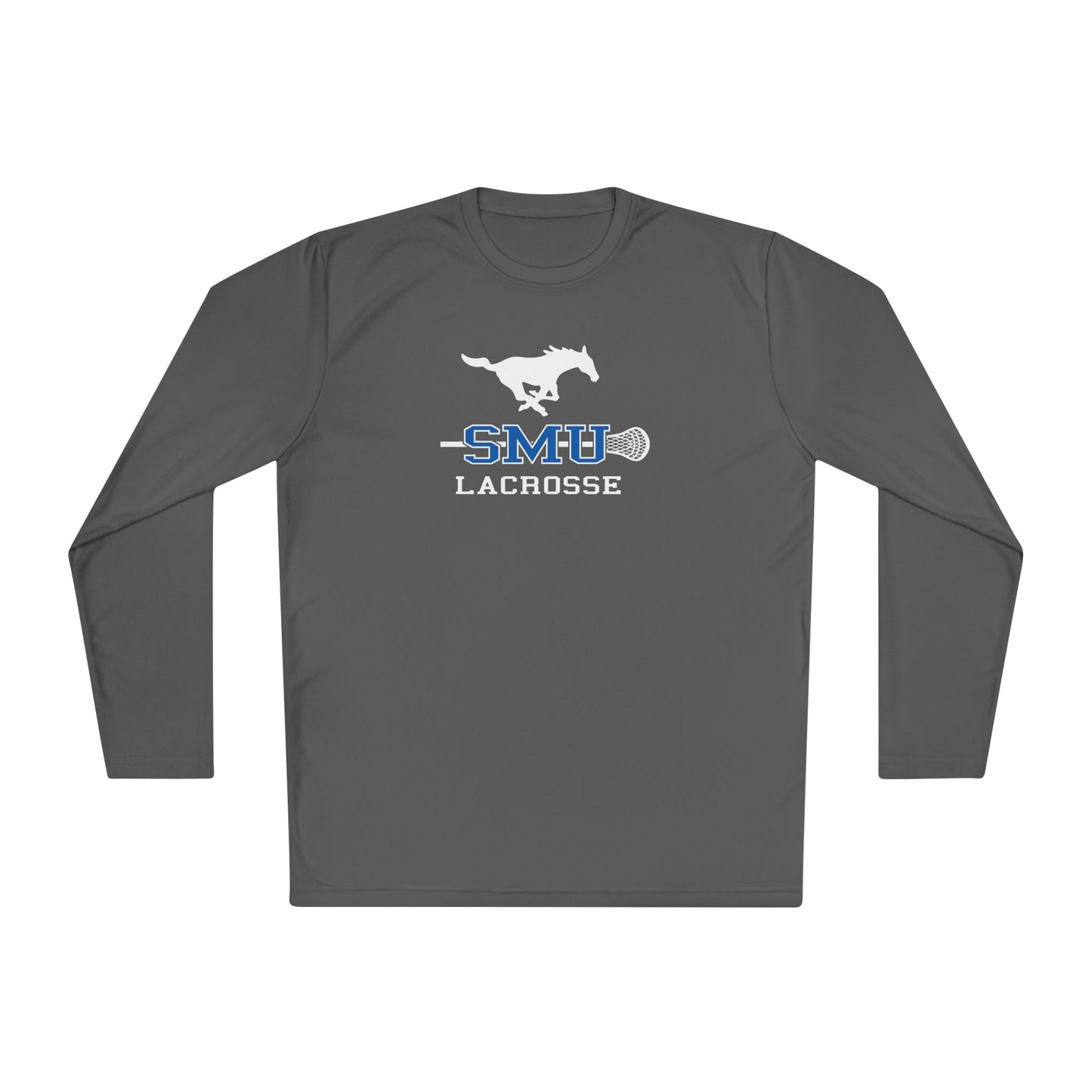 Adult SMU Lacrosse Sport-Tek LS Shirt
