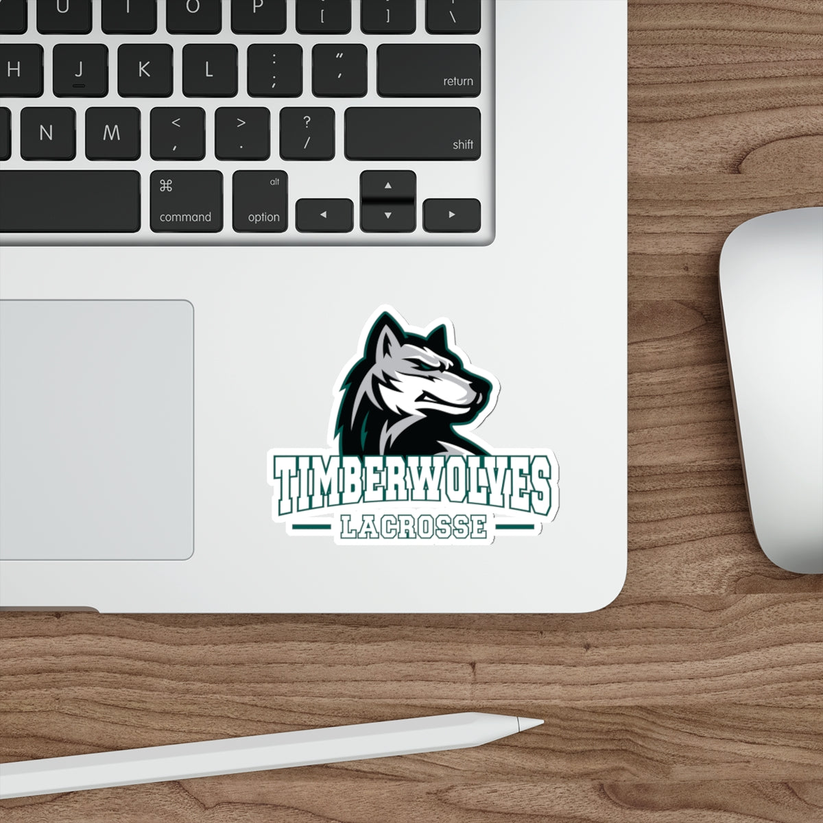 Everett Lacrosse Die Cut Stickers