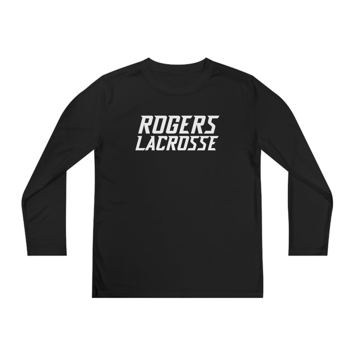 Youth Rogers Lacrosse Sport-Tek Performance Long Sleeve