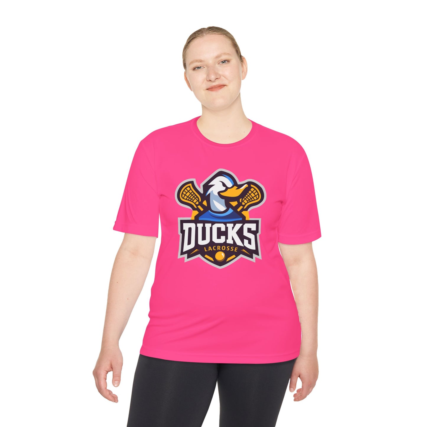 Adult Ducks Lacrosse Sport-Tek Performance Shirt