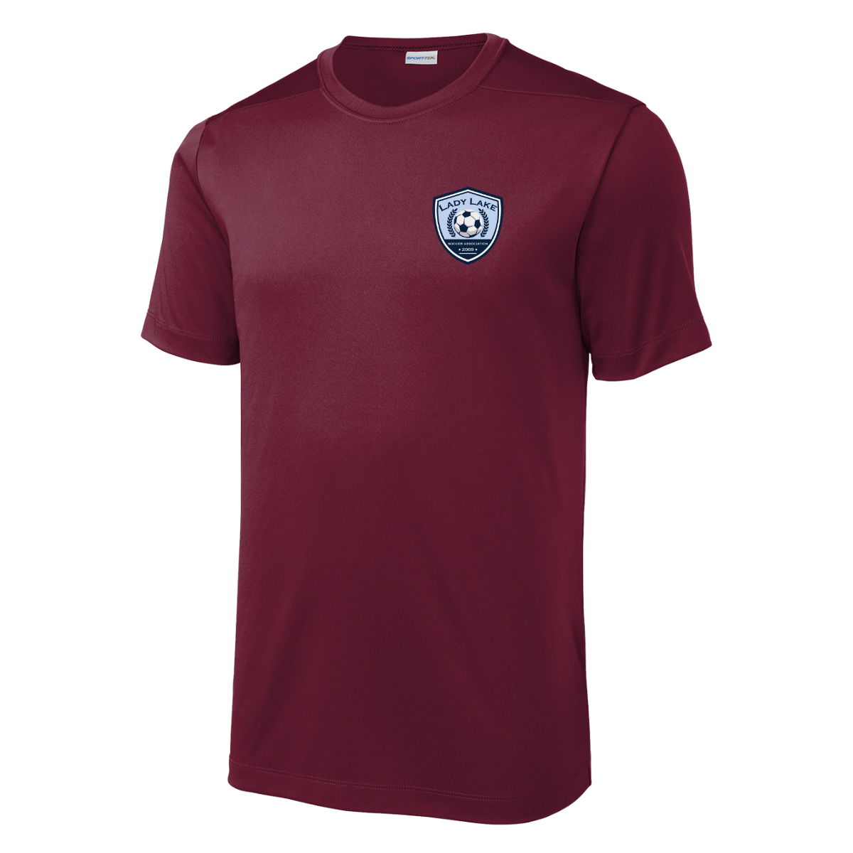 Adult Lady Lake Soccer Association Sport-Tek Posi-UV Pro Tee