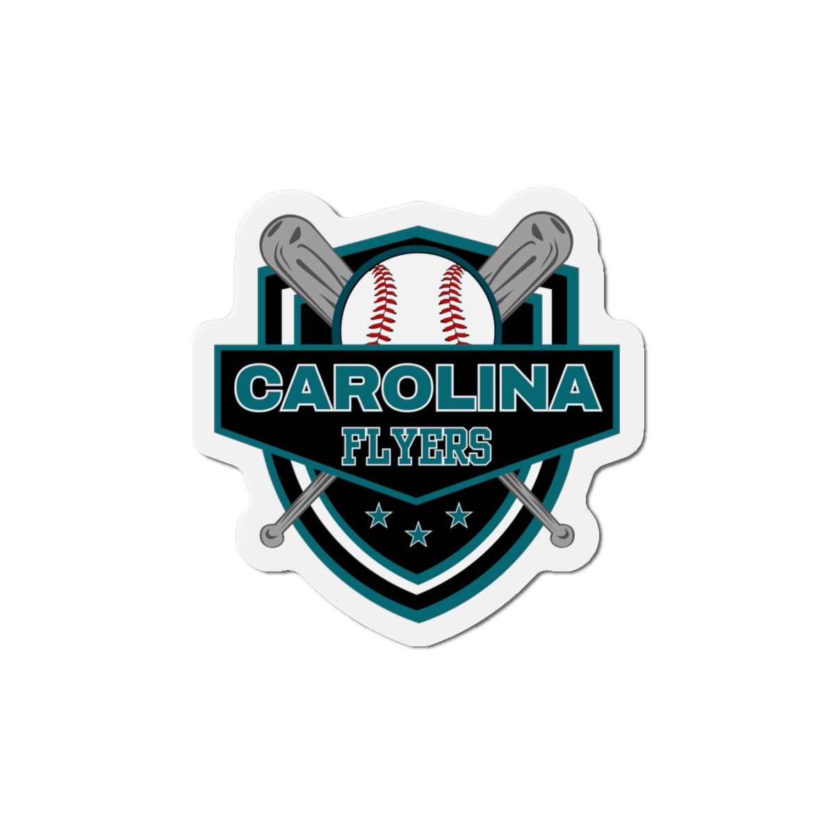 Carolina Flyers Die-Cut Magnet